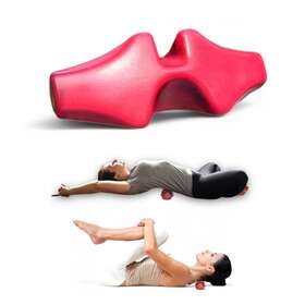 Qoob Spin 197644799381 - Lower Upper Back Neck Deep Tissue Massager Pain Relief Device