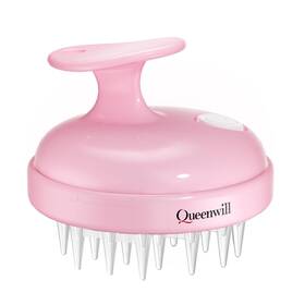 Queenwill 658392210752 Electric Cordless Hair Scalp Massager With Comb For Stress Relaxation
