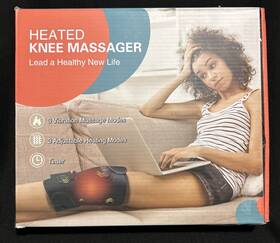 Km-01a Quinear Heated Knee Massager Km 01a Compression And Heat Brace Physical Therapy