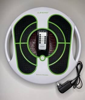 Qn-038f Quinear Electronic Stimulator For Feet Circulation Booster Damaged Remot