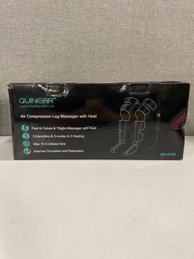 Qn-072-bu Quinear Qn-072a Air Compression Feet Leg And Thigh Massager With Heat