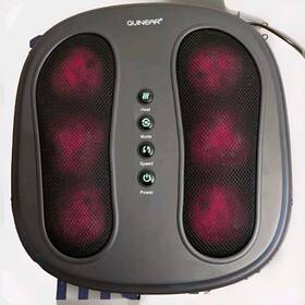 Qn016f Quinear Shiatzu Foot Massager W Heat Model Qn 016f Black 6 Massage Heads