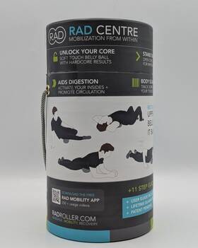 Rad 738676992304 Centre Soft Yoga Deep Tissue Massage Ball Myofascial Release New