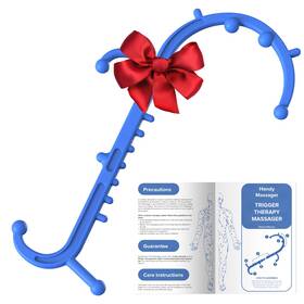 Rs-mt-blue-01 Ranarose Deep Tissue Back And Neck Massager - Stick For Pain Relief Muscl