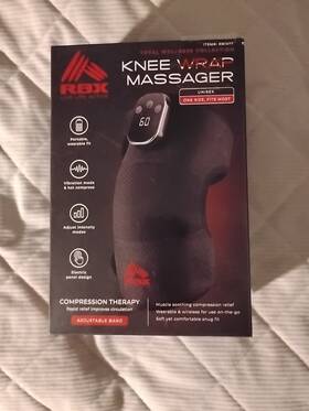 Rbx 849525149982 Live Life Active Knee Wrap Massager Retail 49.99