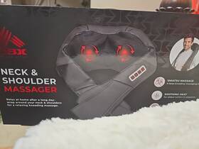 Rb1565 Rbx Neck And Shoulder Massager - Shiatsu Back With Heat Deep