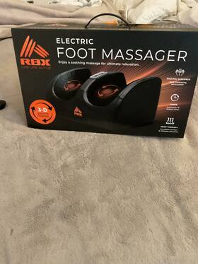 Rb1567 Rbx - Electric Foot Massager Brand New