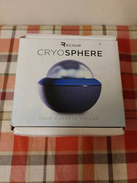 Recoup Fitness 867855000216 Cryosphere Cold Massage Roller Ball 6 Hours Relief