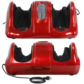 Red Shiatsu Foot Massage Machine Gift With Switchable Kneading Rolling
