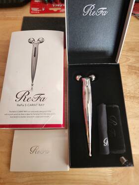 Rf-sr2150b Refa Mtg S Carat Ray Facial Equipment Microcurrent Face Roller New