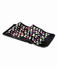Reflexology Walking Relaxus Mat Foldable Portable 204 Rotating Hard Plastic Stones 628949017165