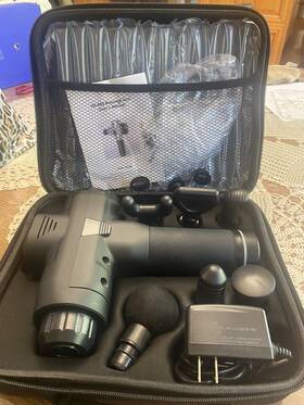 Hx-005 Reign Handheld Cordless Massager 6 Heads Brushless Lcd Touch 20 Speeds Quality Mint