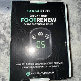 X004ryrb5d Rejuvacare Advanced Foot Renew Wireless Rechargeable 3-in-1 Massage Machine
