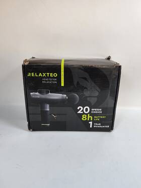 100w Relaxteo 709081655054 Percussion Muscle Massage Gun 2500mah Handheld