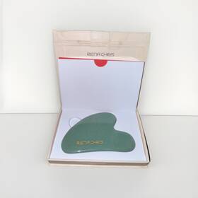 Thl-01 Rena Chris Gua Sha Facial Tools Natural Jade Stone Guasha Tool For Face Acupunc