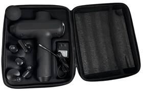 Renpho 753275580820 Deep Tissue Handheld Percussion Massage Gun Touch Screen With Attachements And Case
