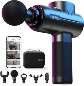 Renpho 840191404573 Massage Gun With Bluetooth Fsa Hsa Eligible Muscle Portab