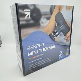 Renpho 840191405839 Mini Thermal Massage Gun With Heat Portable Fashion Deep Tissue - Sealed