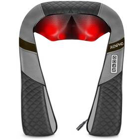 Renpho 897122204418 Neck And Shoulder Massager With Heat Shiatsu Cervical Back 3d