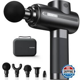 B0f29vm2kv Renpho Deep Tissue Percussion Massage Gun Handheld Neck Back Shoulder Leg Muscle