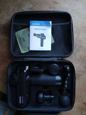 R-c001s Renpho Power Massage Gun R-c001s- Tested Works Original Owner