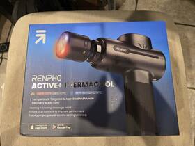 R-c003h-n1 Renpho Active Thermacool Heating And Cooling Massage Gun With Travel Case