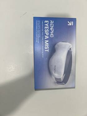 R-g008 Renpho Eyespa Mist Steam Eye Mask. Bluetooth Music New Open Box Free Shipping