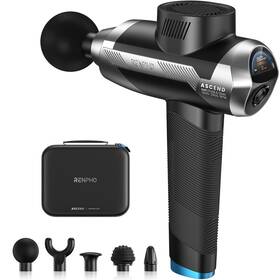R-wmg05 Renpho Ascend Massage Gun Deep Tissue With 6-12mm Adjustable Amplitude Percussion P