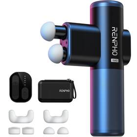 R-wmg07 Renpho Duo Mini Massage Gun With Double Heads Fsa Hsa Eligible Deep Tissue Percussion