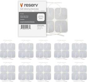 Reserv 705353189821 2 Inch X Premium Re-usable Self Adhesive Electrode Pads For Tens/ems Unit