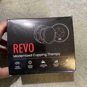 Revo 744110899252 The Original 4-in-1 Smart Cupping Therapy Massager With Red Light