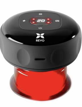 Bob1lkzgrd Revomadic Revo The Original 4-in-1 Smart Cupping Therapy Massager Red Light -n14