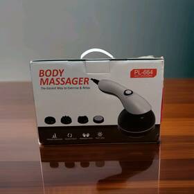 Pl-664 Rohs Body Massager With Vibration And Massage Heads Model