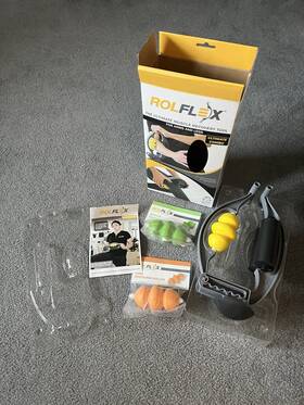 Rflx501 Rolflex Arm Leg Massager Roller For Tendonitis Tennis Elbow Carpal Tunnel Combo
