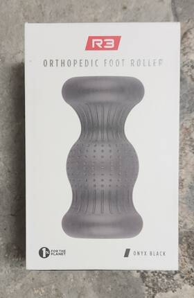 R3tm Roll Recovery 855255004057 R3 Orthopedic Foot And Plantar Fascia Massage Roller Onyx Black New