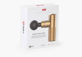 Roll Recovery 855255004880 R1 Percussion Massage Gun Champagne Gold New Sealed