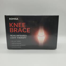 K508 Romisa Knee Brace Infrared Light Therapy Vibration Massage Pain Relief