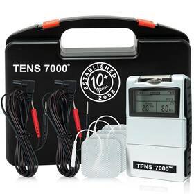 Roscoe Medical 445043010075 Digital Tens Unit With Accessories - Muscle Stimulator Machine For Pain Relief