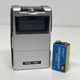 Roscoe Medical 705353839481 Tens 7000 Digital Unit Only Muscle Stimulator For Back Pain Relief 9v Bat