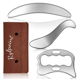 Guasha-a007 Rylpoint 3 In 1 Guasha Massage Tool Grade Stainless Steel Scraping For Soft Tiss