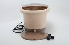 Rzyp003gy Natsukage All In Foot Spa Bath Massager Casters Motorized Rolling