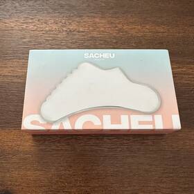 Sacheu 850019864519 Body Gua Sha Stainless Steel Non-porous With Travel Pouch Unopened Massager