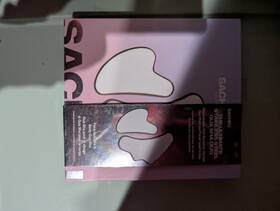 C1029 Sacheu 850019864816 New Stainless Steel Gua Sha Duo For Face And Body With Pouch By