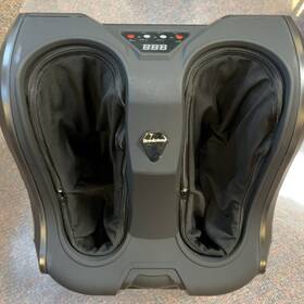 Bk1680m Sakar Brookstone Shiatsu Foot And Calf Massager With Air Compression Soothing Heat
