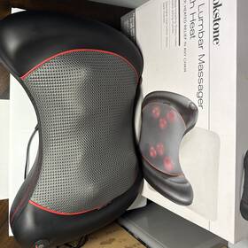 Bk4000m Sakar Brookstone Shiatsu 3d Lumbar Massager Massage Pillow With Heat