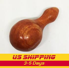 Sanctuary 043972003983 Calabash-shape Massager Rosewood Wood Body Hand Foot Back Neck Shoulder Thailand