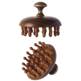 Sanlusan 731052636748 Wooden Scalp Massager Bamboo Brush For Hair Growth Body Mas