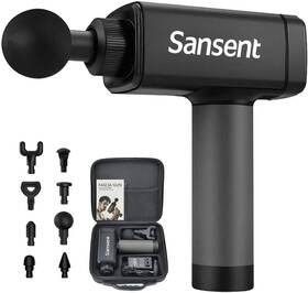 Sansent 699957003488 Massage Gun Deep Tissue Percussion Muscle Massager Handheld Electric