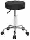 Sc-503m Sierracomfort Sierra Furniture Comfort Adjustable Stool With Wheels And Metal Plated Frame 753677586154