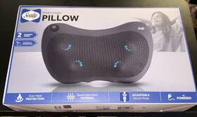 9151922 Sealy Massage Pillow With Strap Back Neck Abdomen Leg/foot Arms Ac Adapter New